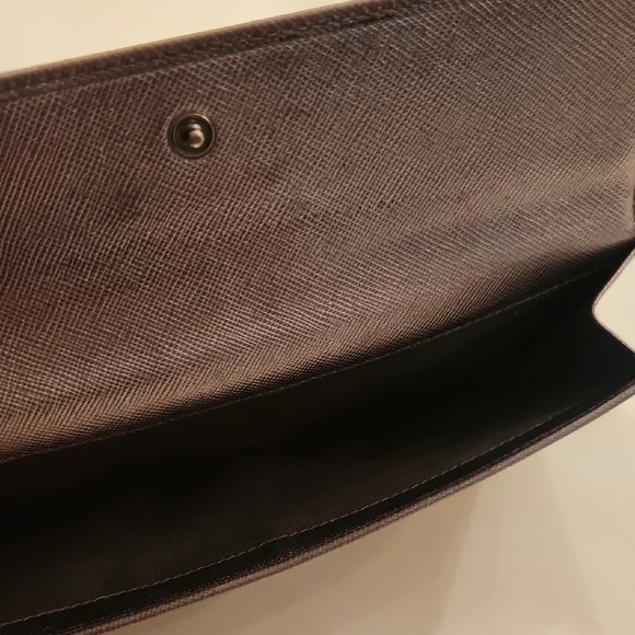 Prada Metallic Gray Wallet..Project Piece? - Picture 12 of 13